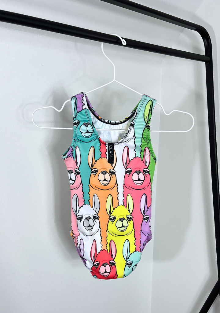 READY TO SHIP Rainbow Llama