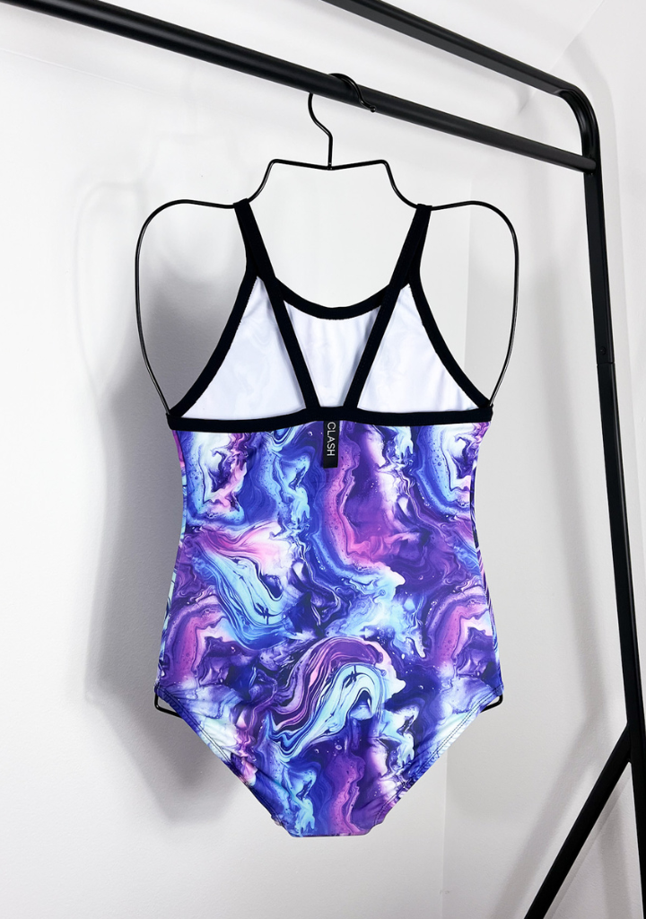 Purple Marble Leotard