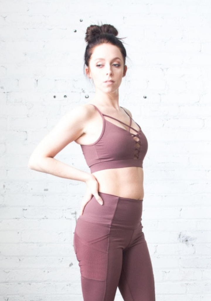 Criss Cross Sports Bra