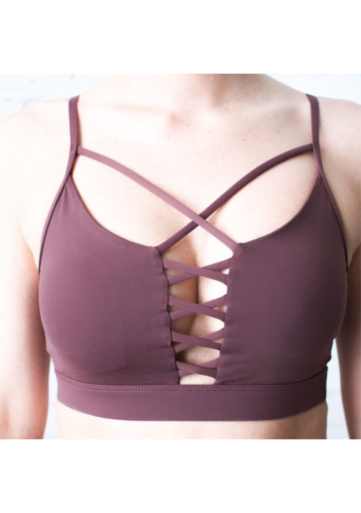 Criss Cross Sports Bra