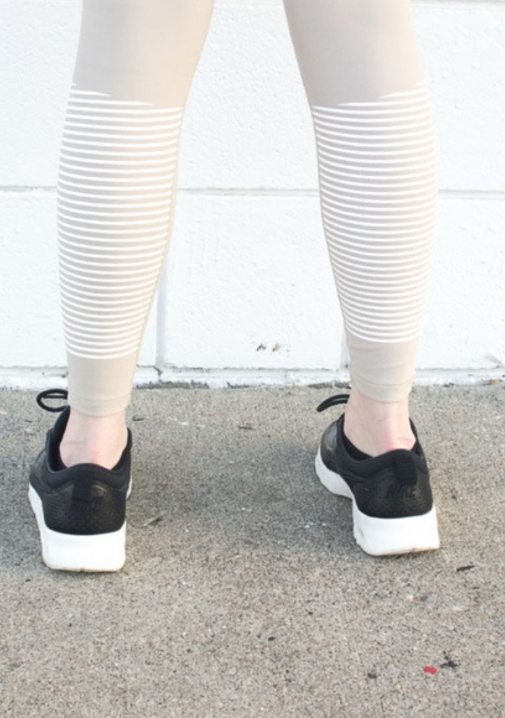 Tan Full Length Leggings