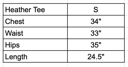 Handmade Heather Grey Tee