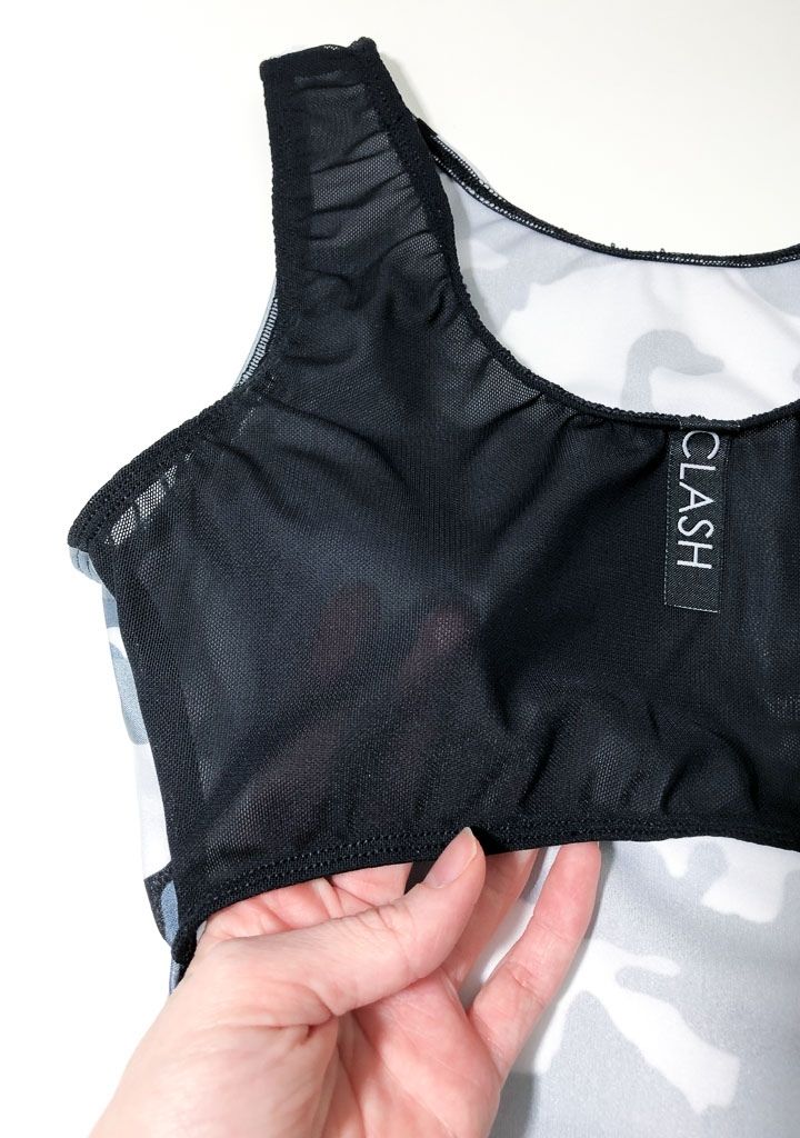 Classic Grey Camo Leotard