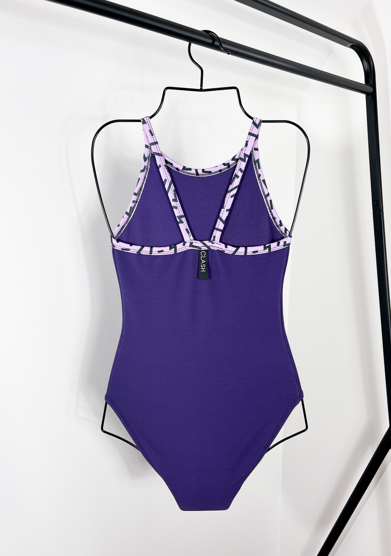 Crystal Clear CLASH Signature Ribbed Leotard