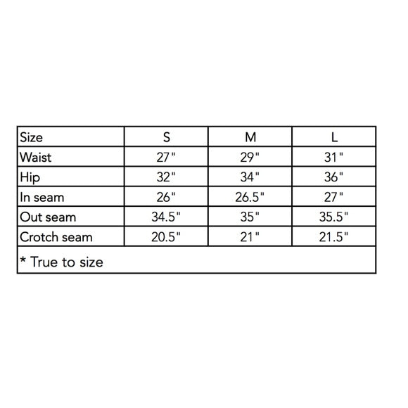 7/8 Lace Up Black Leggings