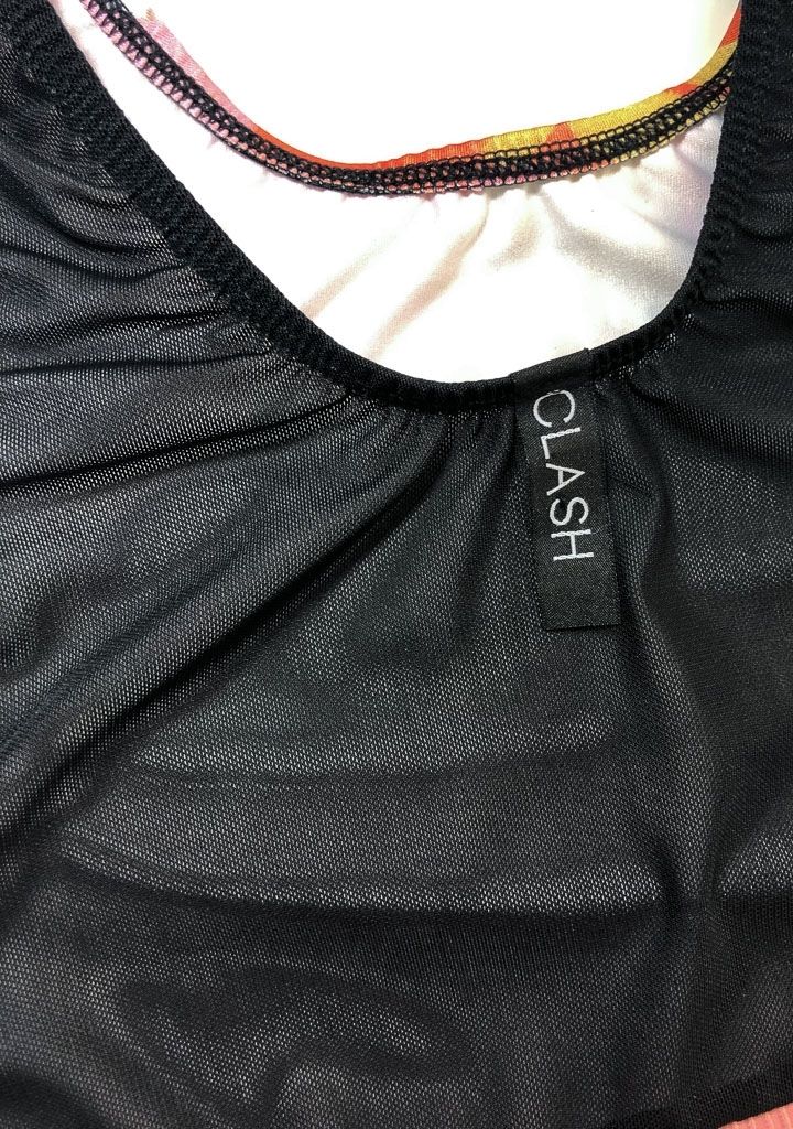 Pink Rapture Belted Leotard