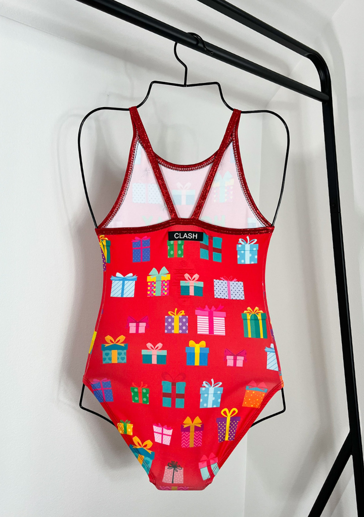 Holiday Cheermeister Ugly Christmas Leotard