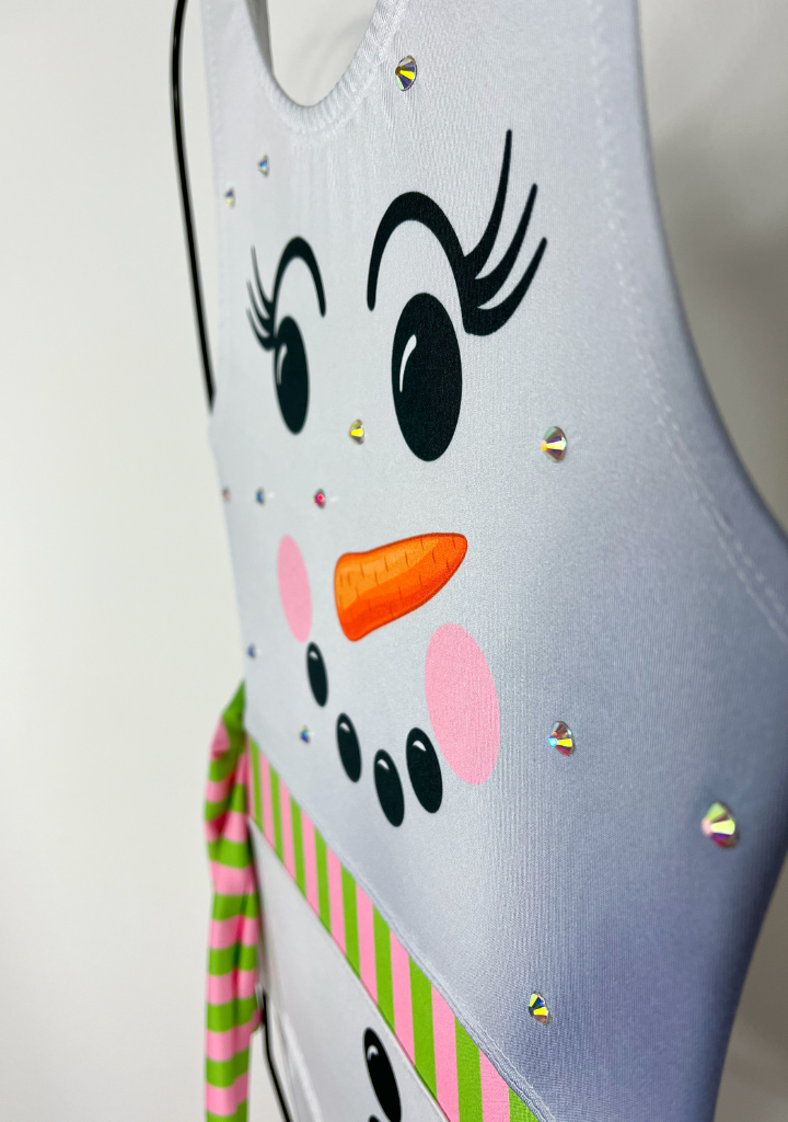 Snowoman Ugly Christmas Leotard