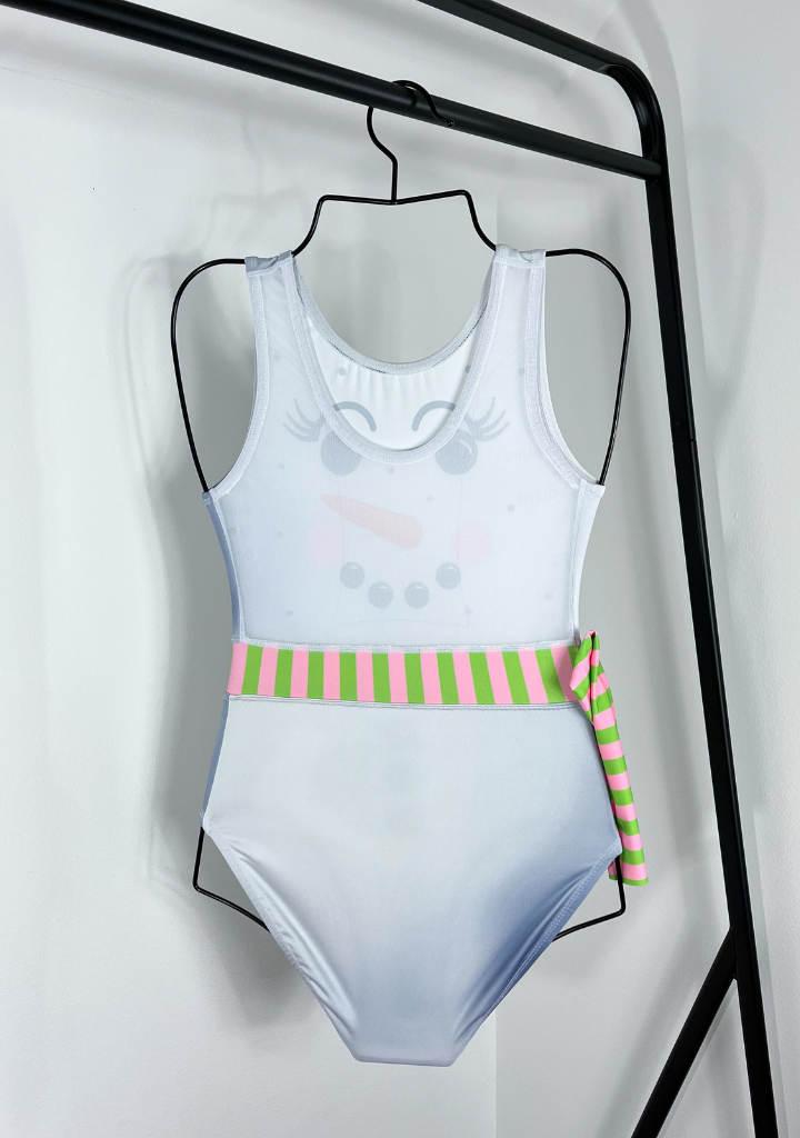 Snowoman Ugly Christmas Leotard
