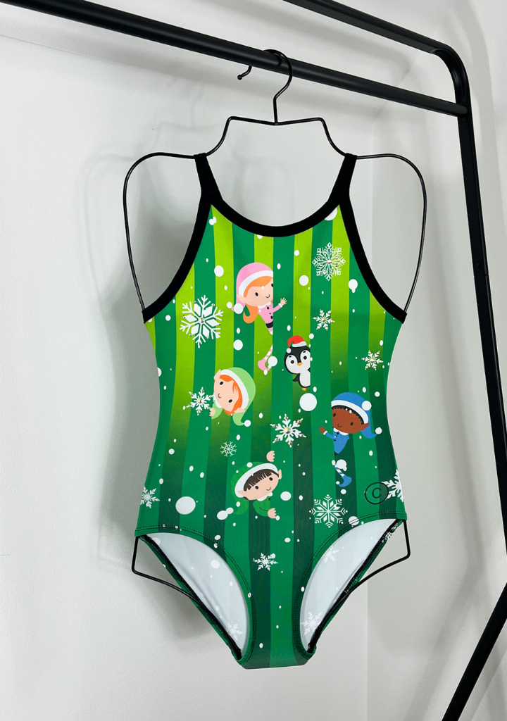 Santa's Squad Ugly Christmas Leotard