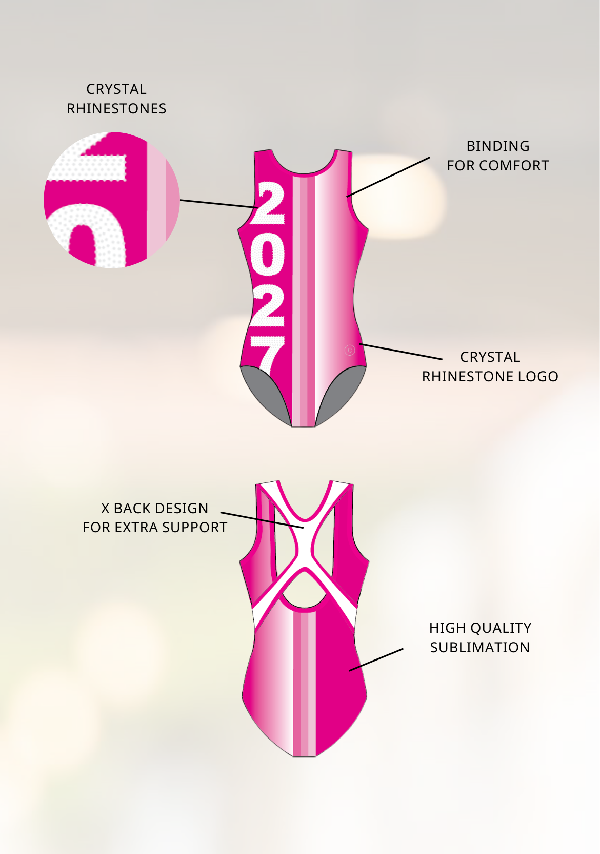 2027 Graduation Year Leotard (2025)