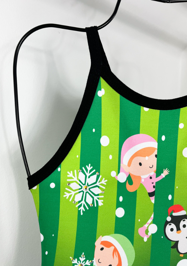 Santa's Squad Ugly Christmas Leotard