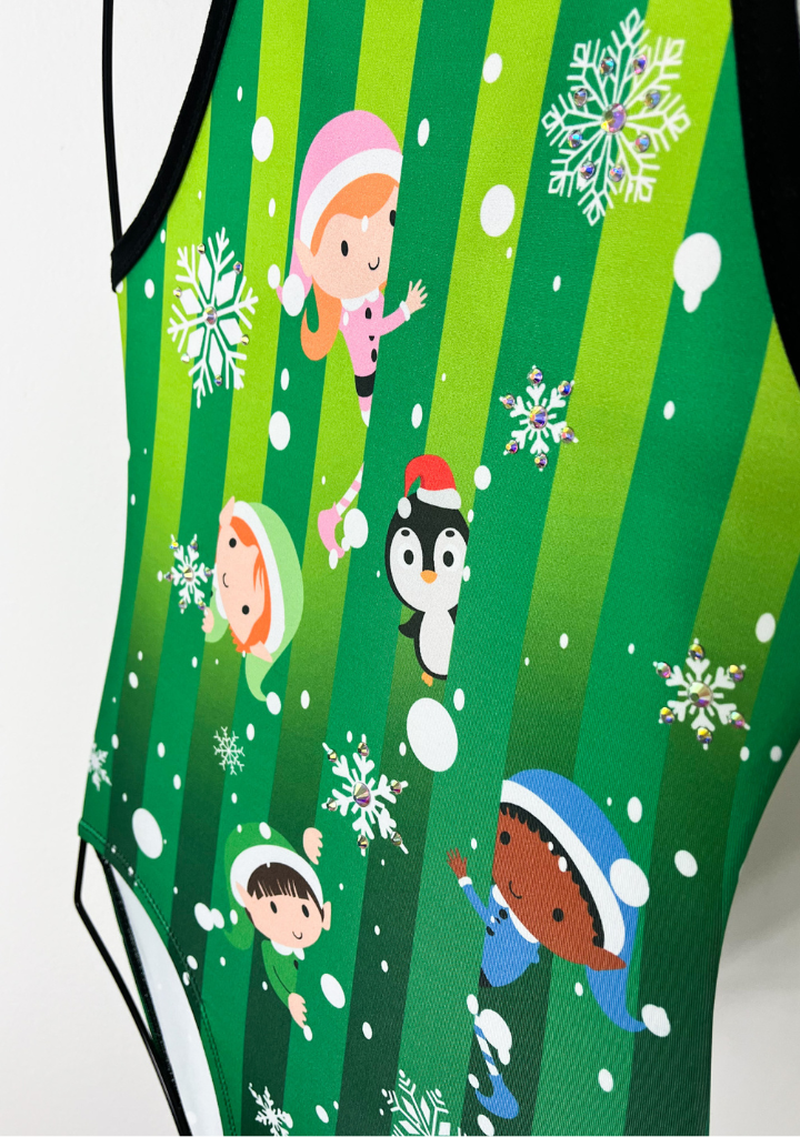 Santa's Squad Ugly Christmas Leotard