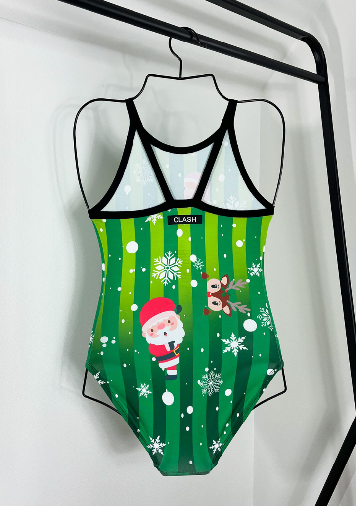 Santa's Squad Ugly Christmas Leotard