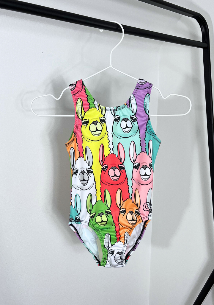 READY TO SHIP Rainbow Llama