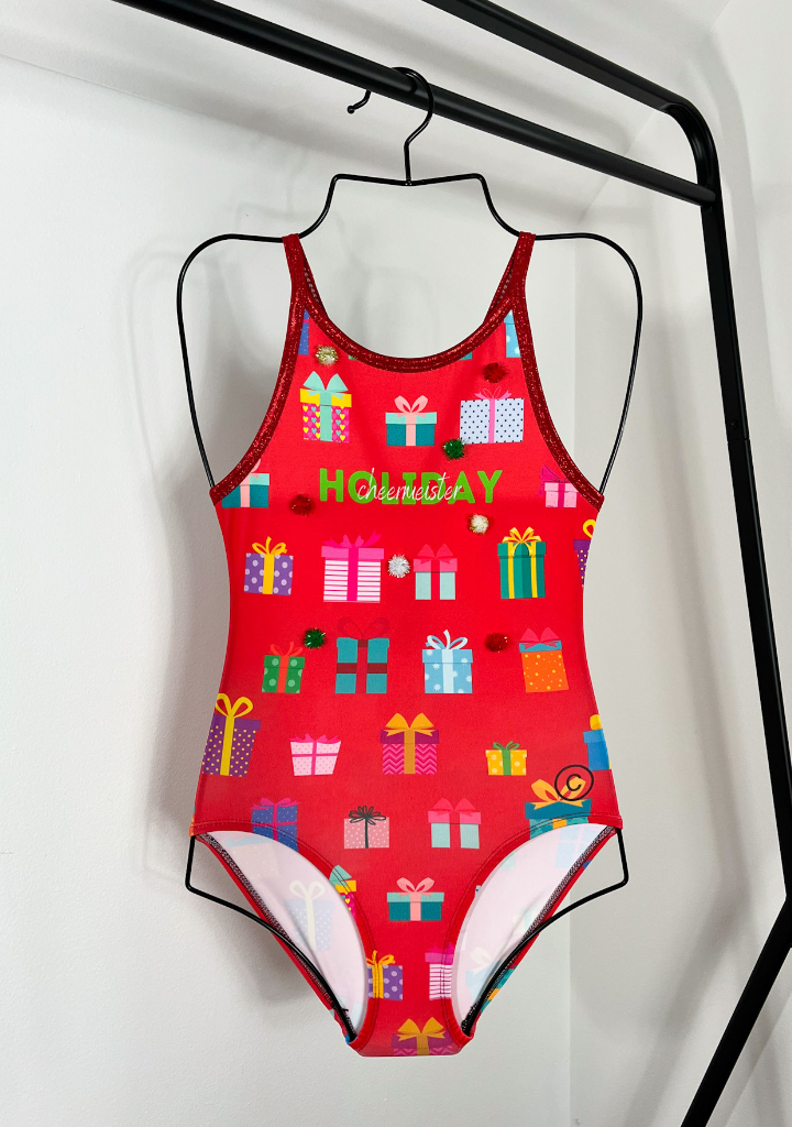 Holiday Cheermeister Ugly Christmas Leotard