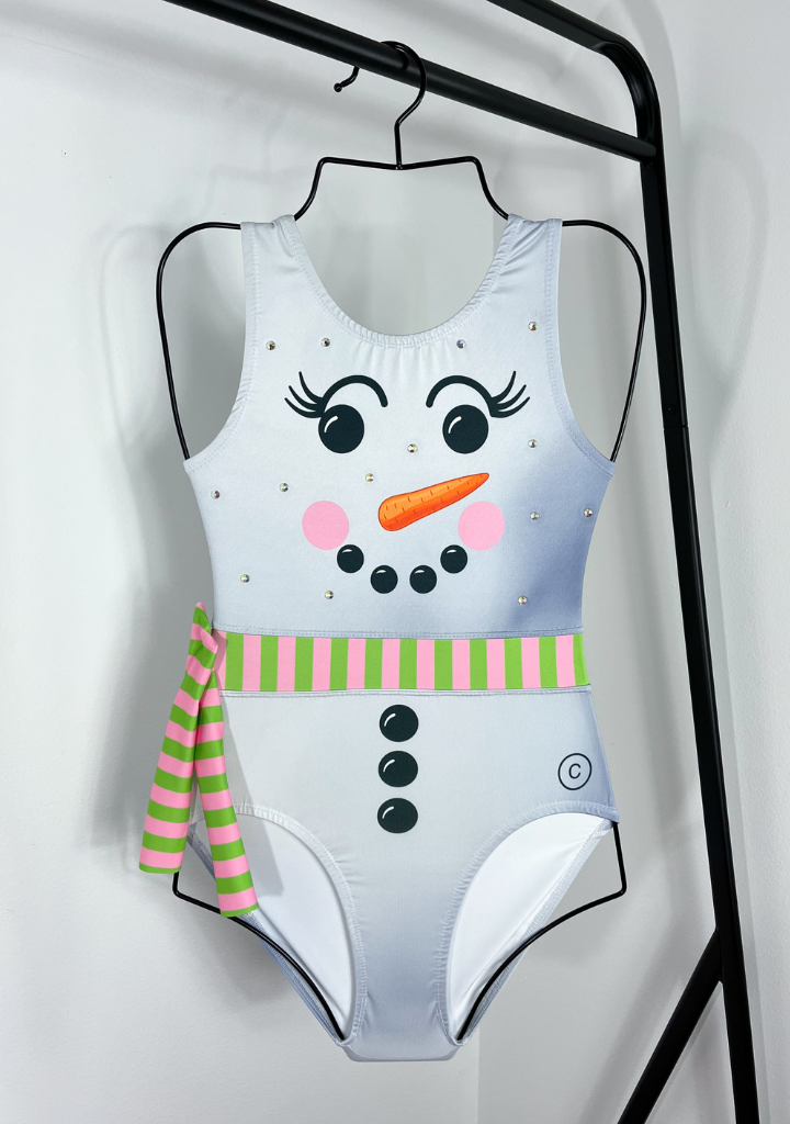 Snowoman Ugly Christmas Leotard