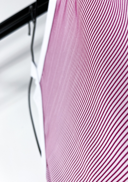 CLASH Signature Pink Ribbed Leotard