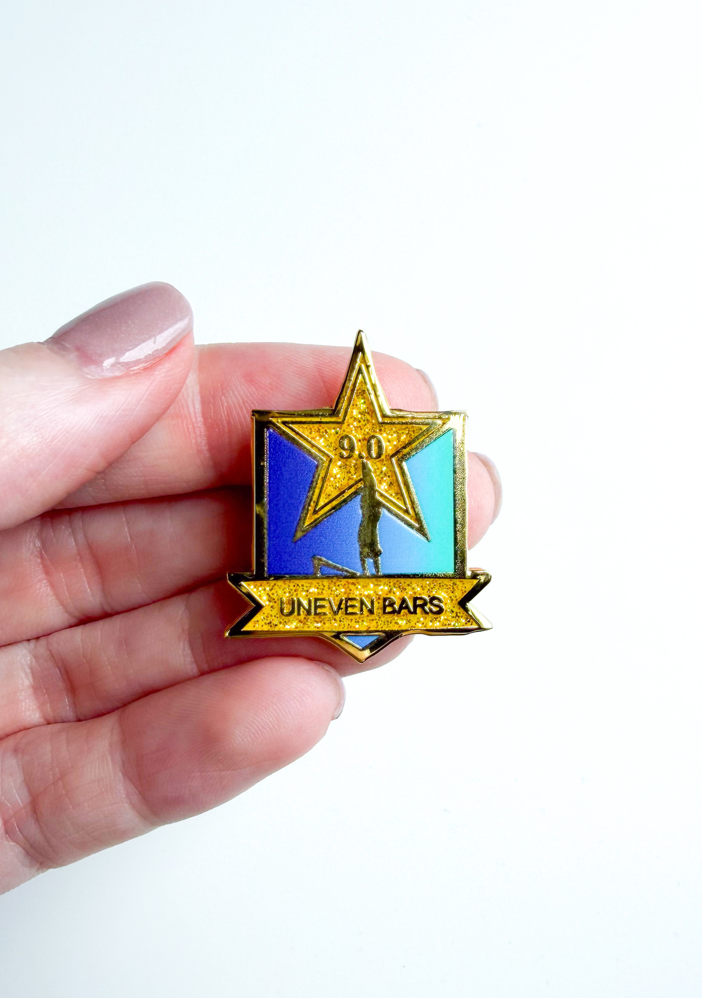 9.0 Bars Achievement Lapel Pin