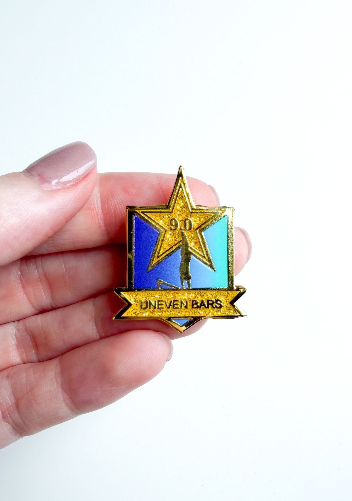 9.0 Bars Achievement Lapel Pin