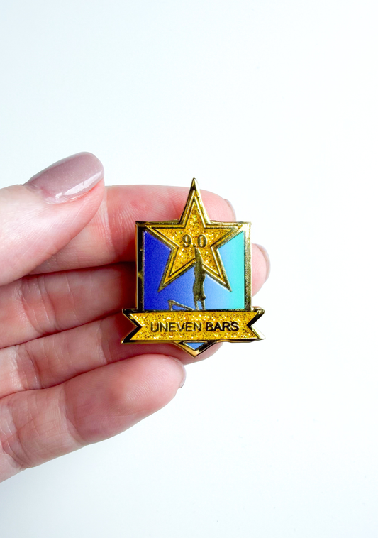 9.0 Bars Achievement Lapel Pin