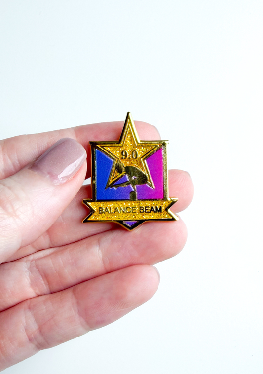 9.0 Beam Achievement Lapel Pin