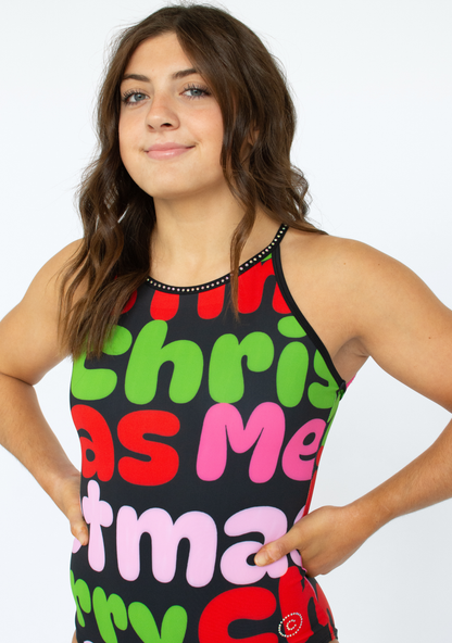 Bright Christmas Ugly Christmas Leotard