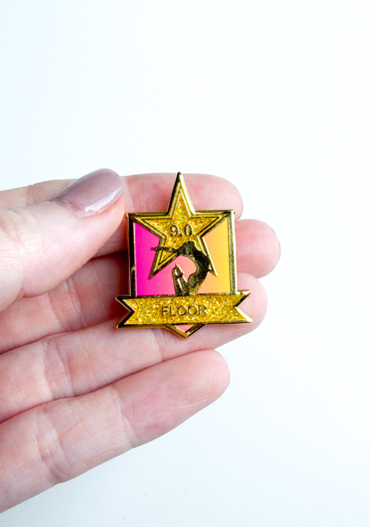 9.0 Floor Achievement Lapel Pin