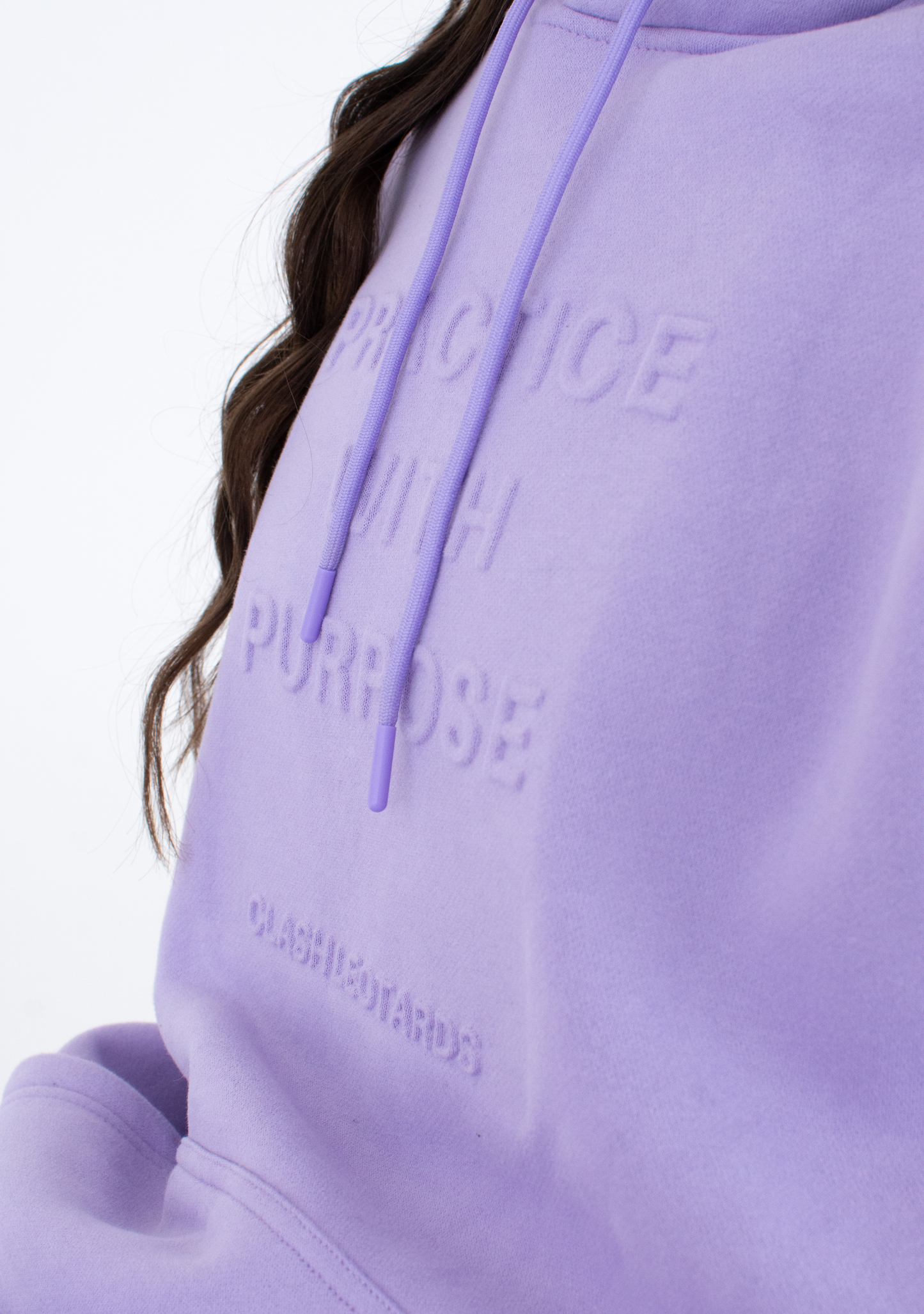Lavender Purple Practice With Purpose Oversized Pants