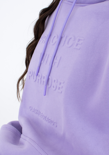 Lavender Purple Practice With Purpose Oversized Pants