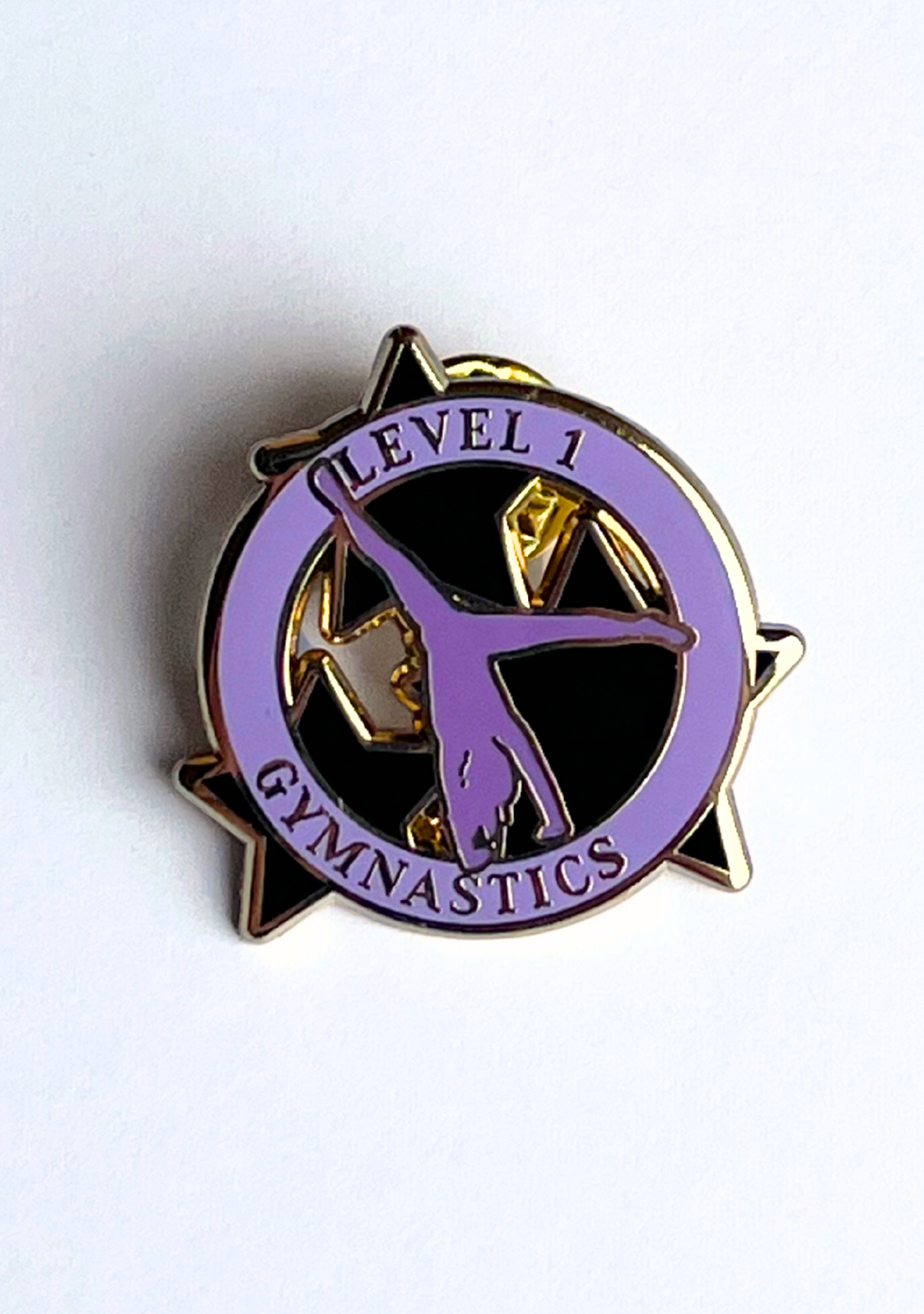 Level 1 Gymnastics Lapel Pin