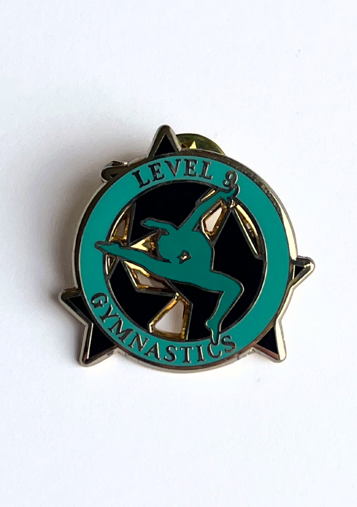 Level 9 Gymnastics Lapel Pin