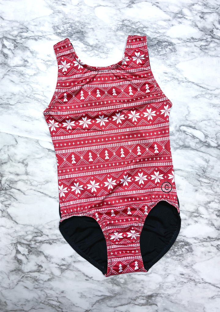 Sweater Holiday Tank Leotard