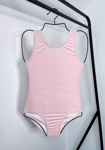 Signature Coral Ribbed Leotard