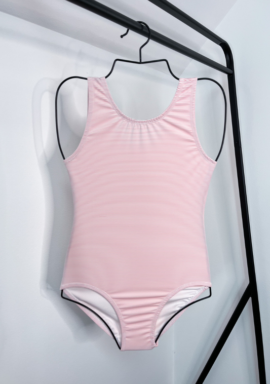 Signature Coral Ribbed Leotard