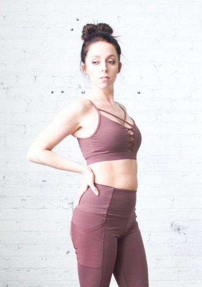 Criss Cross Sports Bra