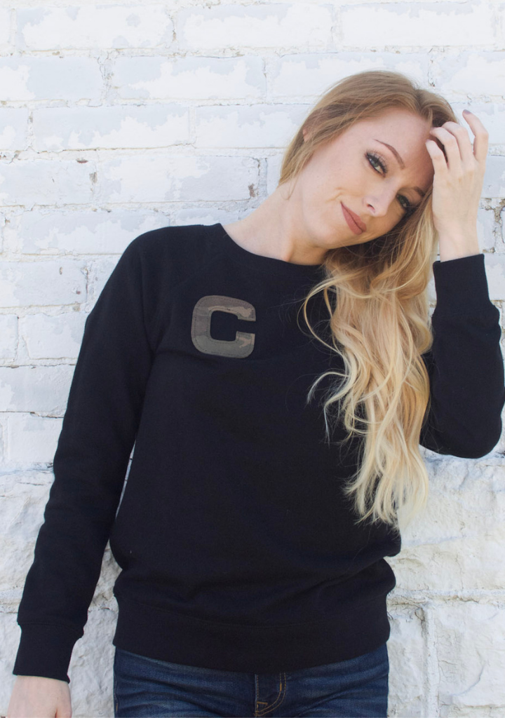 Handmade "C" Crewneck Sweatshirt