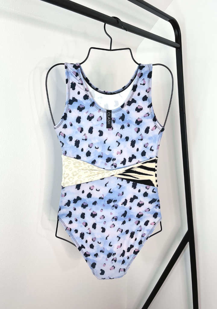 Twisted Cheetah Leotard