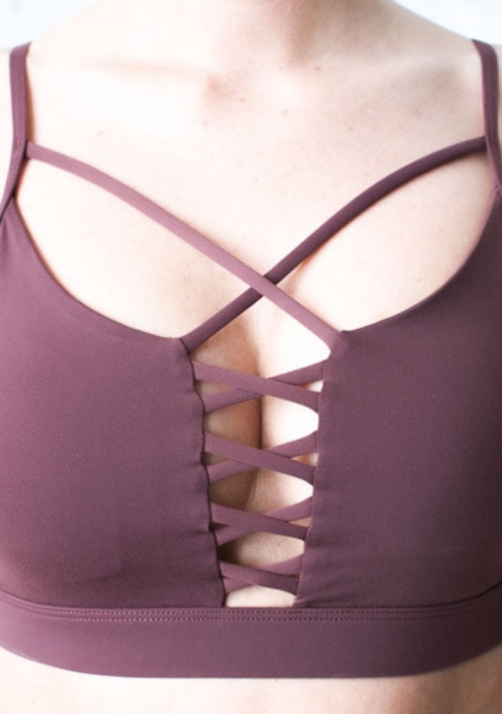 Criss Cross Sports Bra