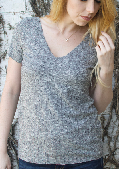 Handmade Heather Grey Tee