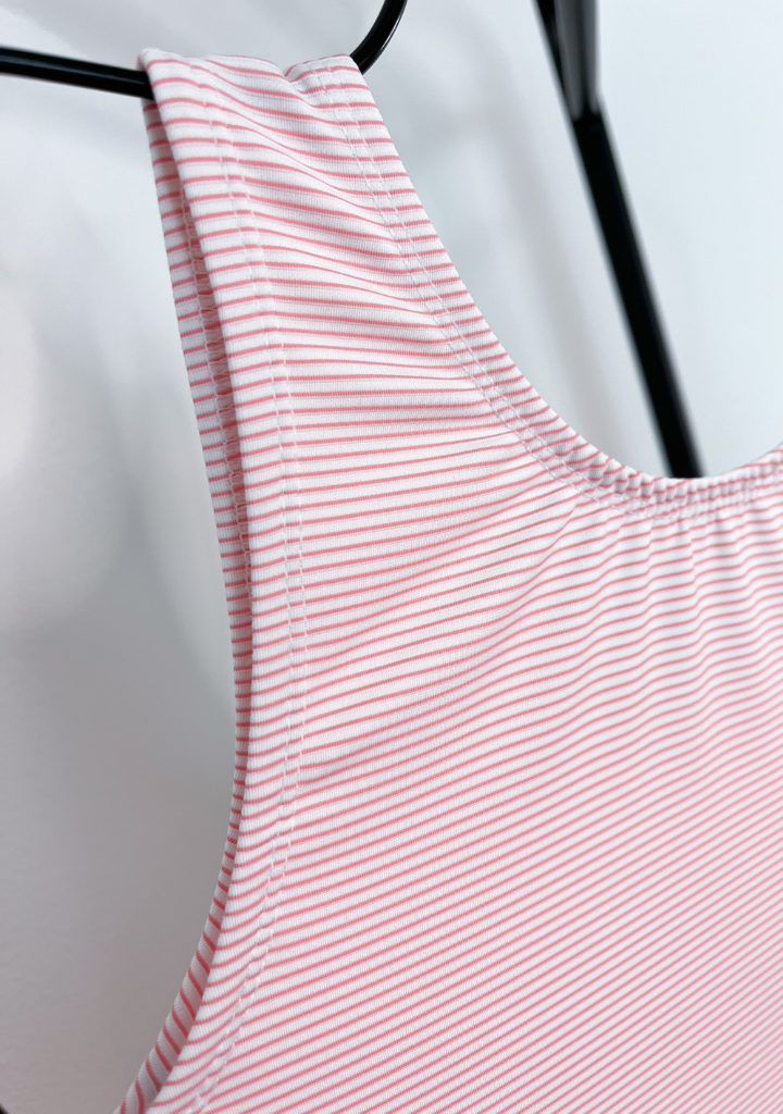 Signature Coral Ribbed Leotard