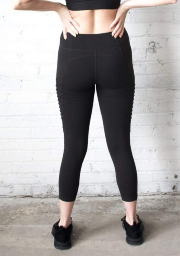 Charcoal Capri Leggings