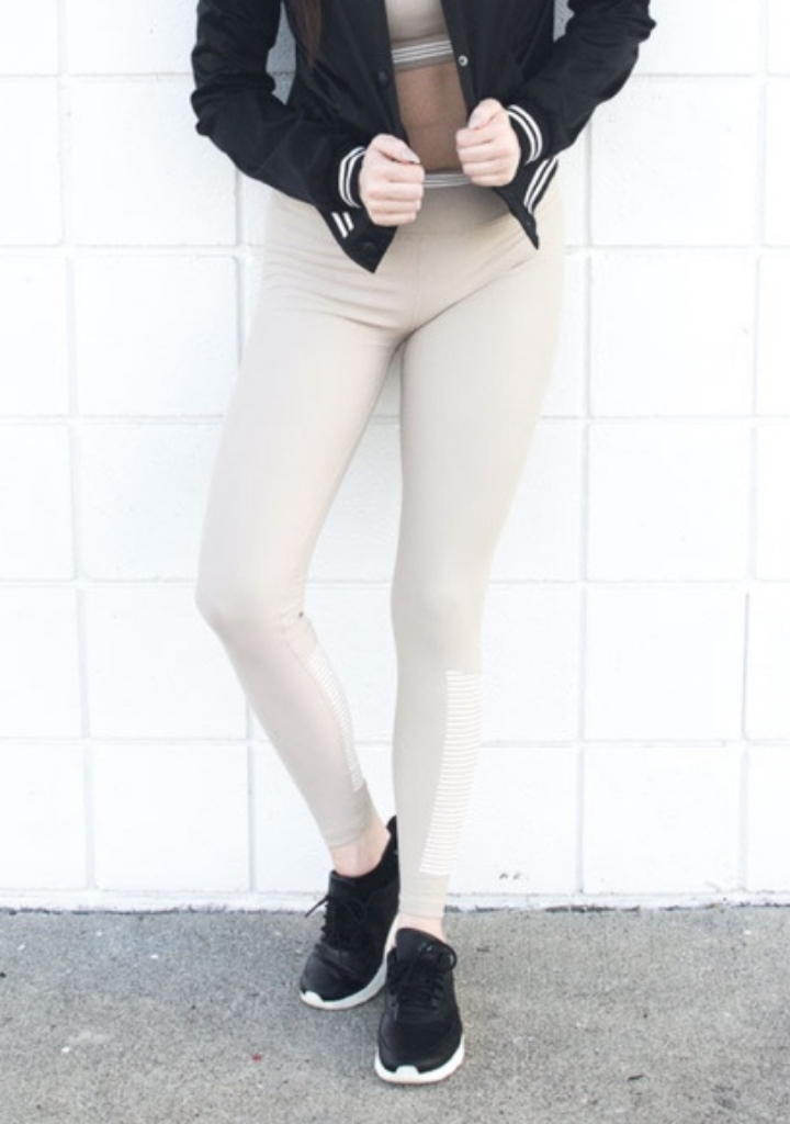 Tan Full Length Leggings