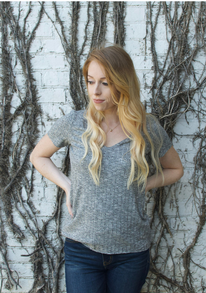 Handmade Heather Grey Tee