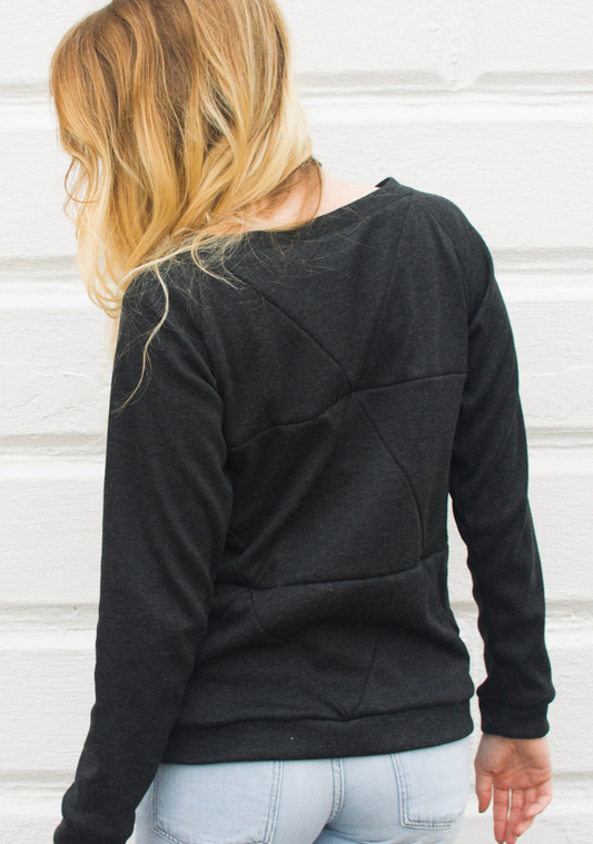 Handmade Triangle Crewneck Sweatshirt