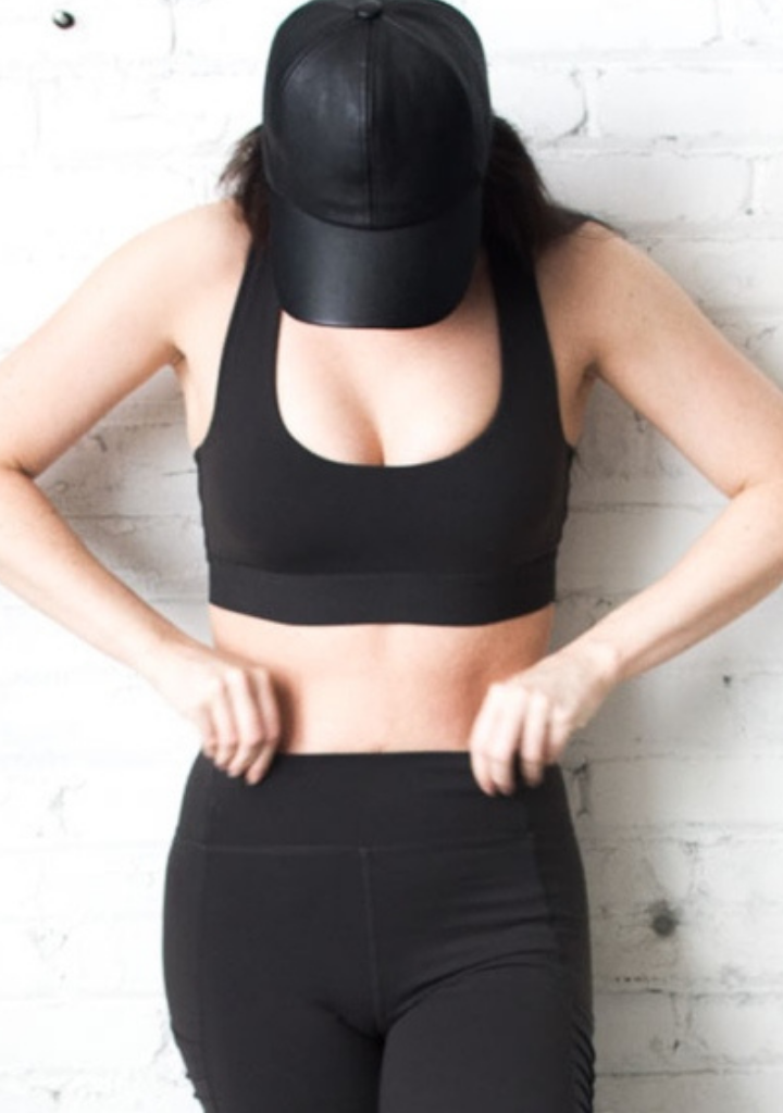 Charcoal Capri Leggings