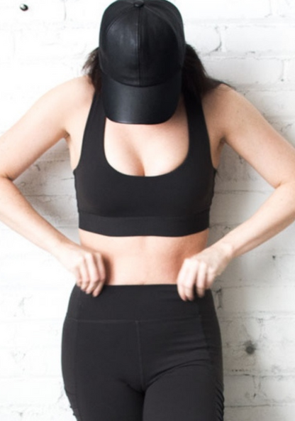 Charcoal Capri Leggings