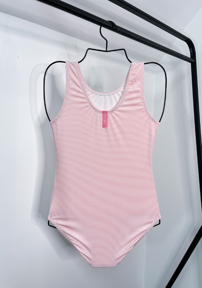 Signature Coral Ribbed Leotard