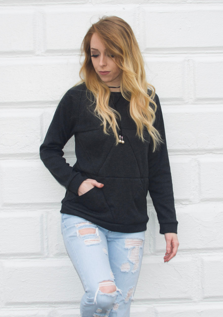Handmade Triangle Crewneck Sweatshirt