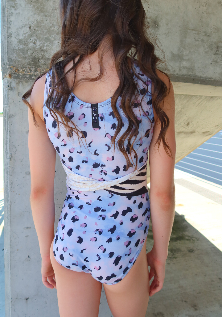 Twisted Cheetah Leotard